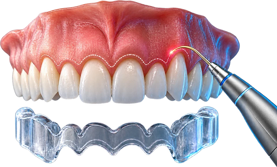 Mô hình lập kế hoạch đường viền nướu