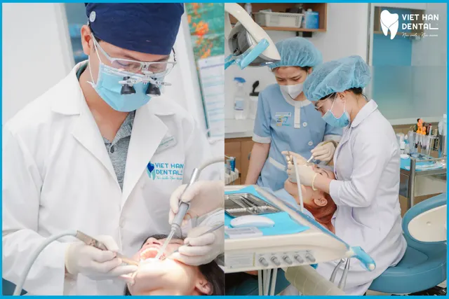 100% bác sĩ phục hình sứ tại Nha khoa Việt Hàn tốt nghiệp đại học chính quy