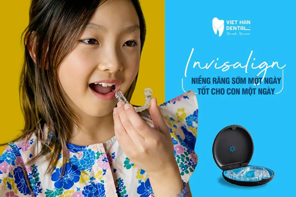 Niềng răng Invisalign cho trẻ 