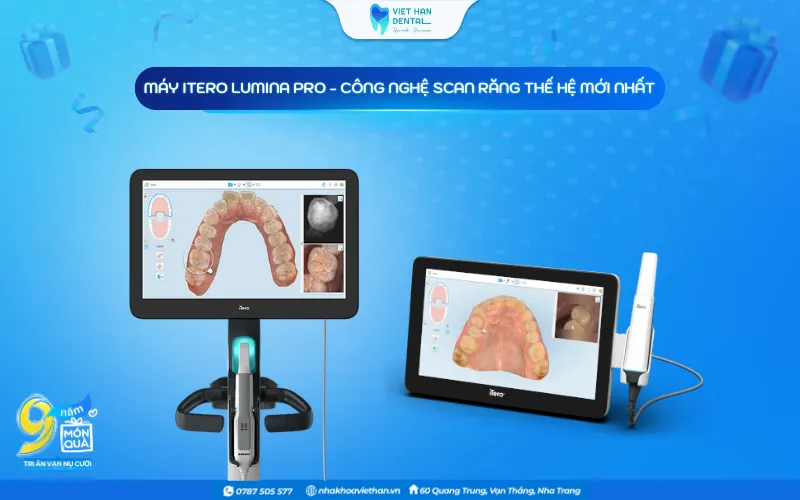 Máy iTero Lumina Pro - Công nghệ scan răng thế hệ mới nhất
