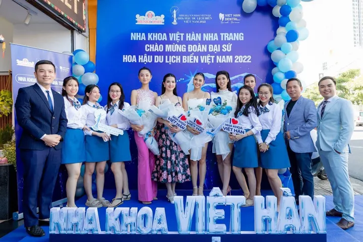 Báo chí viết về Nha khoa “Đại sứ Hoa hậu Du lịch Biển Việt Nam 2022 chăm sóc sức khỏe răng miệng tại Nha khoa Việt Hàn”