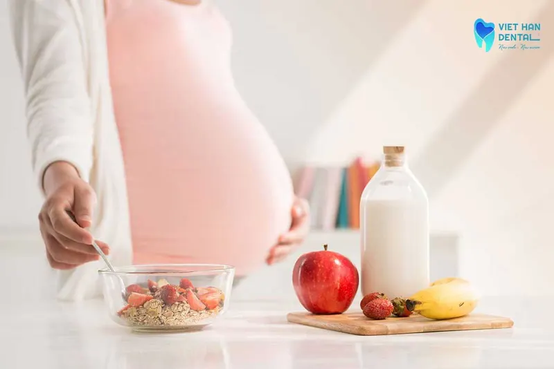 Mẹ bầu cần đảm bảo sức khoẻ tốt trong suốt quá trình niềng răng