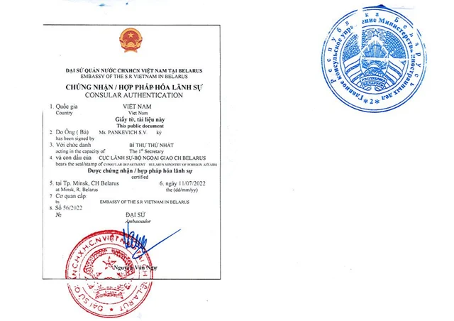 bằng cấp bác sĩ nga của Bác sĩ Văn Thanh Nga
