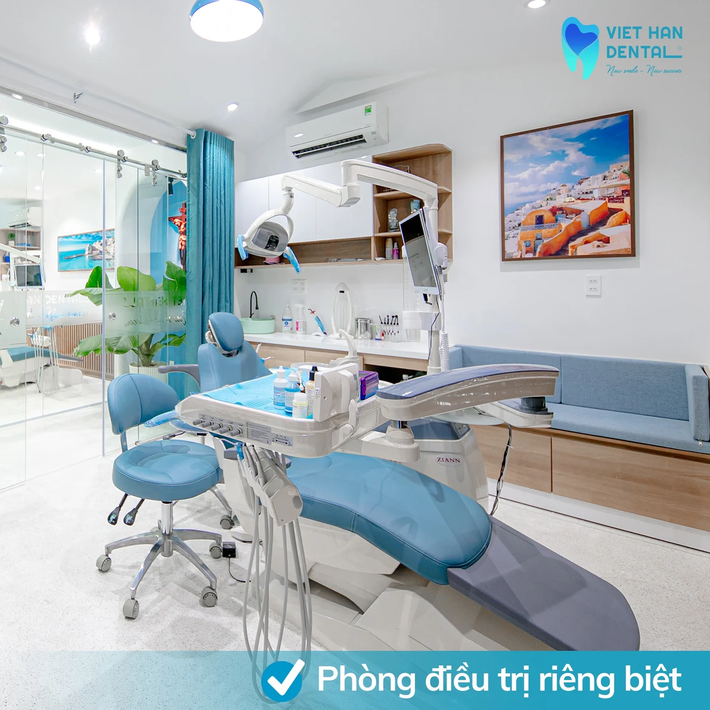 Treatment spaces — Second floor