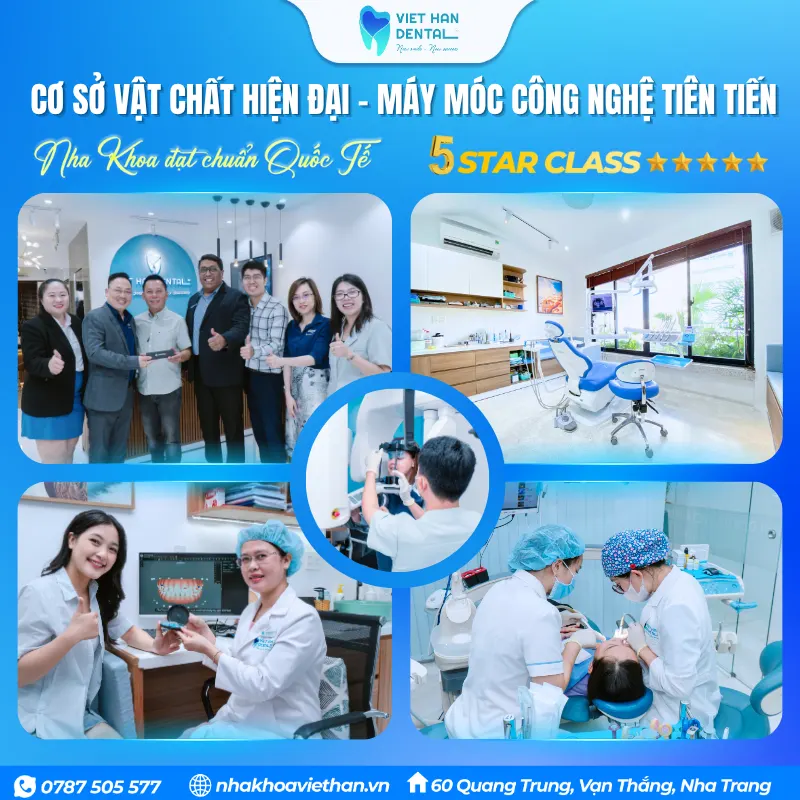 Nha khoa Việt Hàn luôn cập nhật máy móc hiện đại 