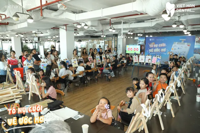 Workshop "Tô nụ cười - Vẽ ước mơ" 