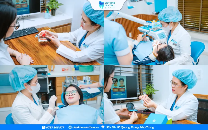 Orthodontists at Viet Han Dental Clinic closely monitor every patient’s treatment