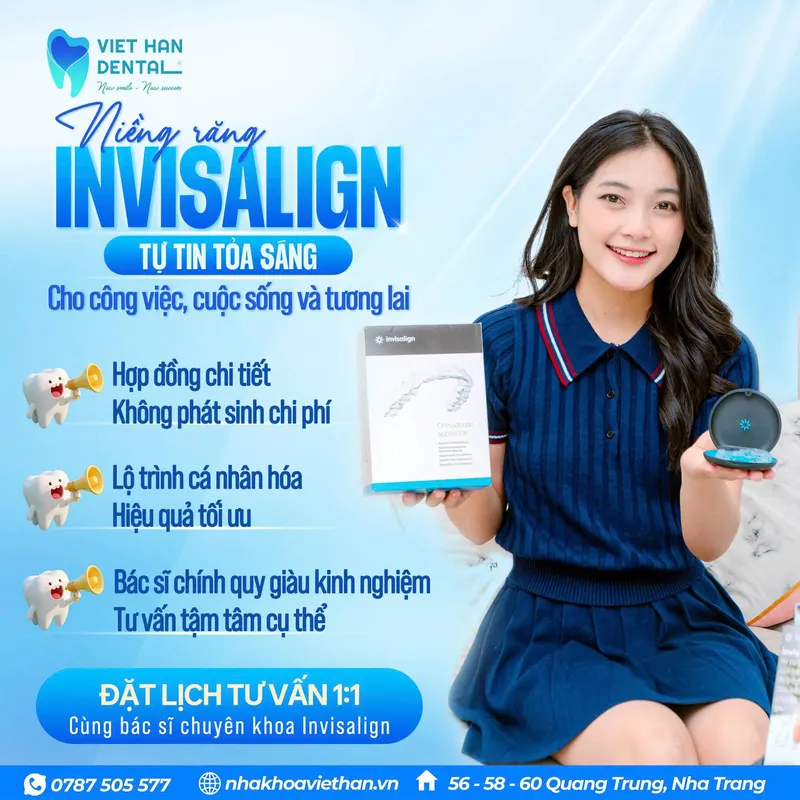 Niềng Răng Invisalign | Đầu tư nụ cười - Thăng hạng sự nghiệp