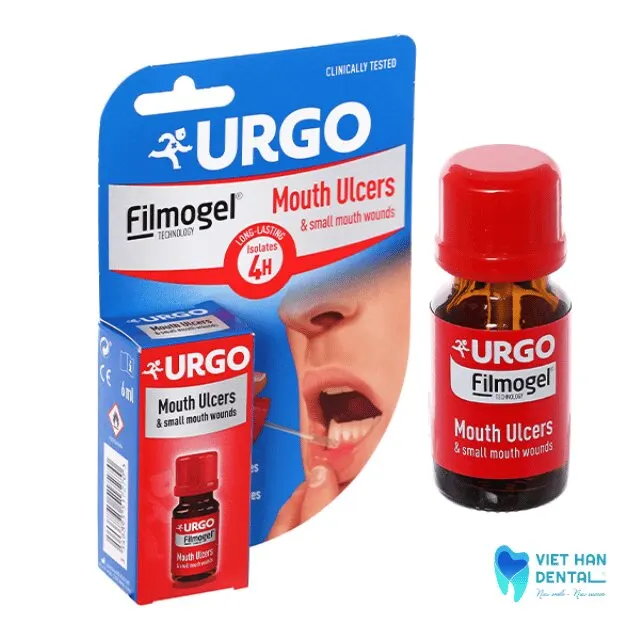 Urgo topical mouth ulcer medication