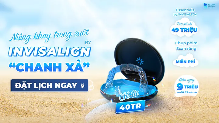 Niềng khay trong suốt by Invisalign “Chanh Xả” chỉ với 40 triệu