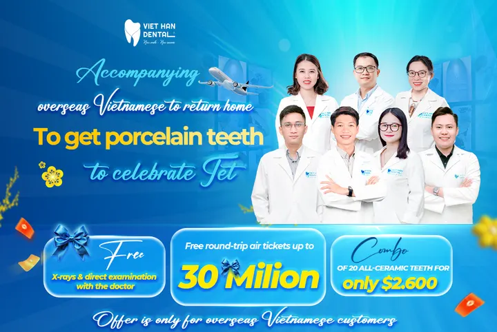 Dental Services for Overseas Vietnamese with Special Offers