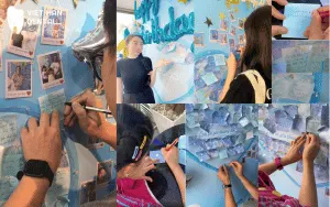 Khách hàng chúc gửi lời chúc mừng sinh nhật Nha khoa Việt Hàn