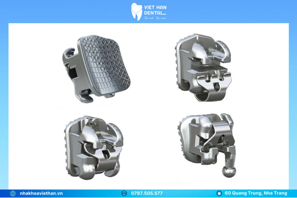 Mắc cài kim loại tự buộc Empower 2 American Orthodontics