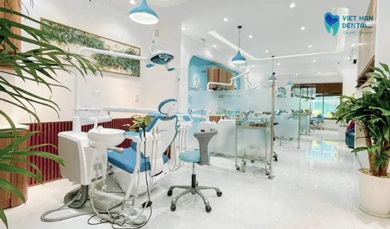 Không gian điều trị đạt chuẩn quốc tế tại Nha khoa Việt Hàn