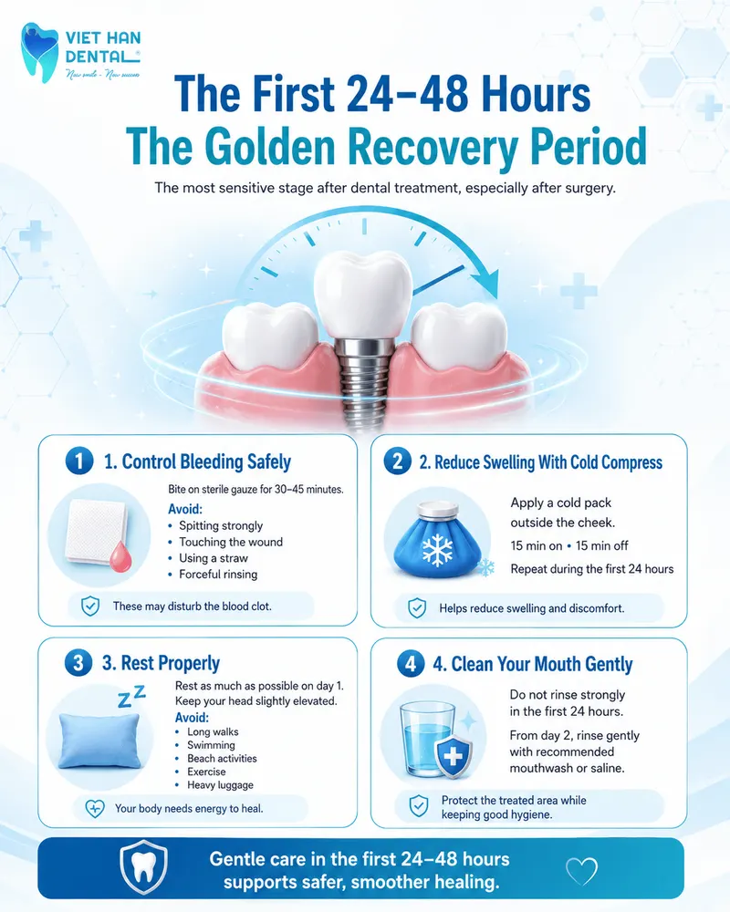 The First 24–48 Hours: The Golden Recovery Period