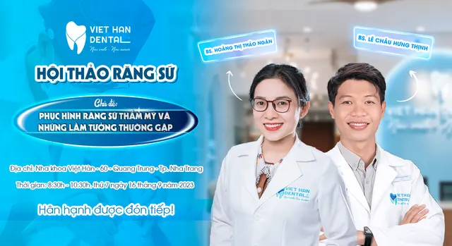 Thư mời tham gia hội thảo răng sứ