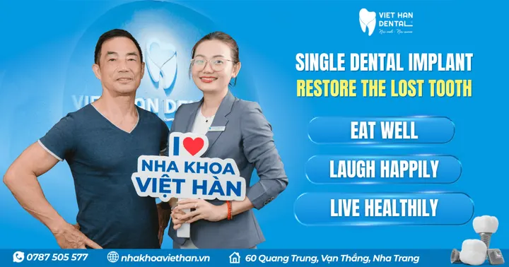 An Overseas German Vietnamese healthcare professional shares his dental implant experience at Viet Han Dental Clinic
