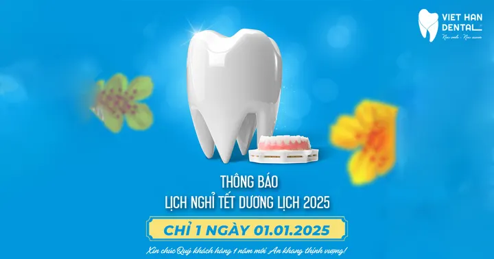 THÔNG BÁO NGHỈ TẾT DƯƠNG LỊCH 2025