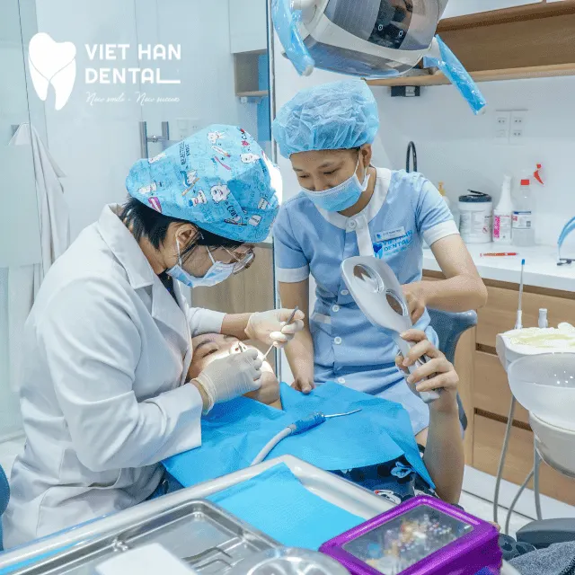 Thử răng và gắn tạm