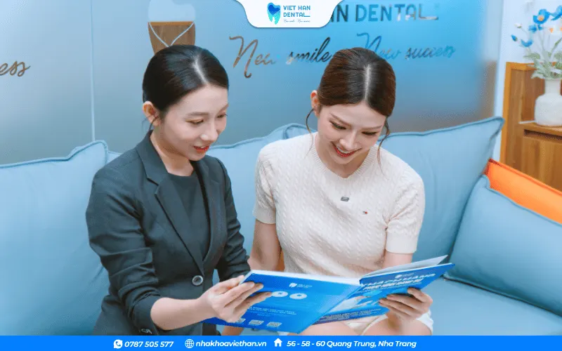 Việt Hàn luôn theo sát quy trình điều trị của khách hàng