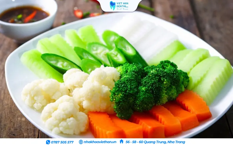 Eating soft foods after getting dental implants