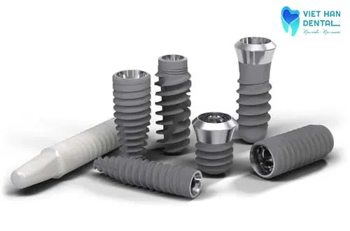Các loại Implant được sử dụng tại Nha khoa Việt Hàn Nha Trang 