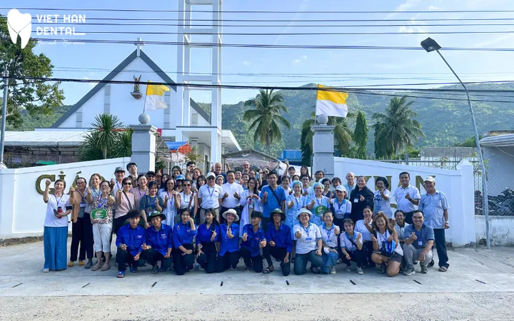 Từ Nụ Cười Đến Trái Tim: Hành trình thiện nguyện của Nha khoa Việt Hàn tại giáo xứ Xuân Sơn