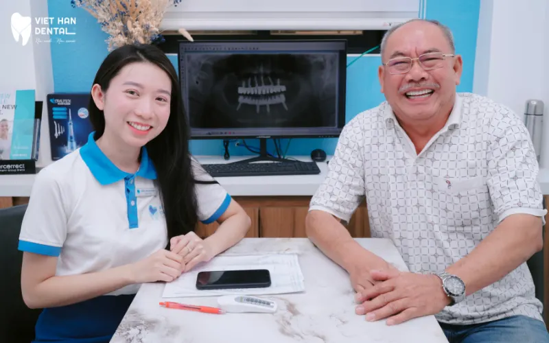 Nếu các bệnh lý nền (tiểu đường, huyết áp cao,...) được kiểm soát tốt, bạn có thể yên tâm rằng quy trình cấy ghép Implant sẽ an toàn.